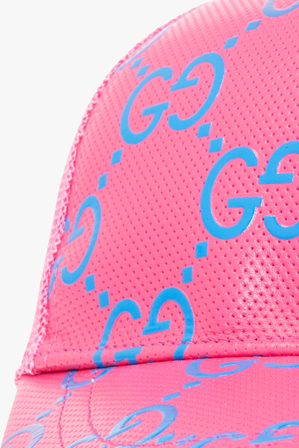 Pink Baseball cap Gucci - gucci gg apple print leather